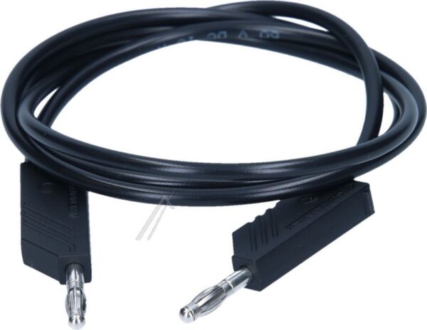 ML100 934062100 MEETSNOER ZWART 1,0MTR. PVC